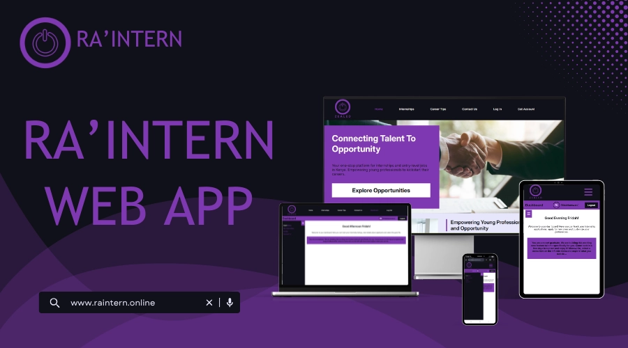 Ra'Intern Web Application